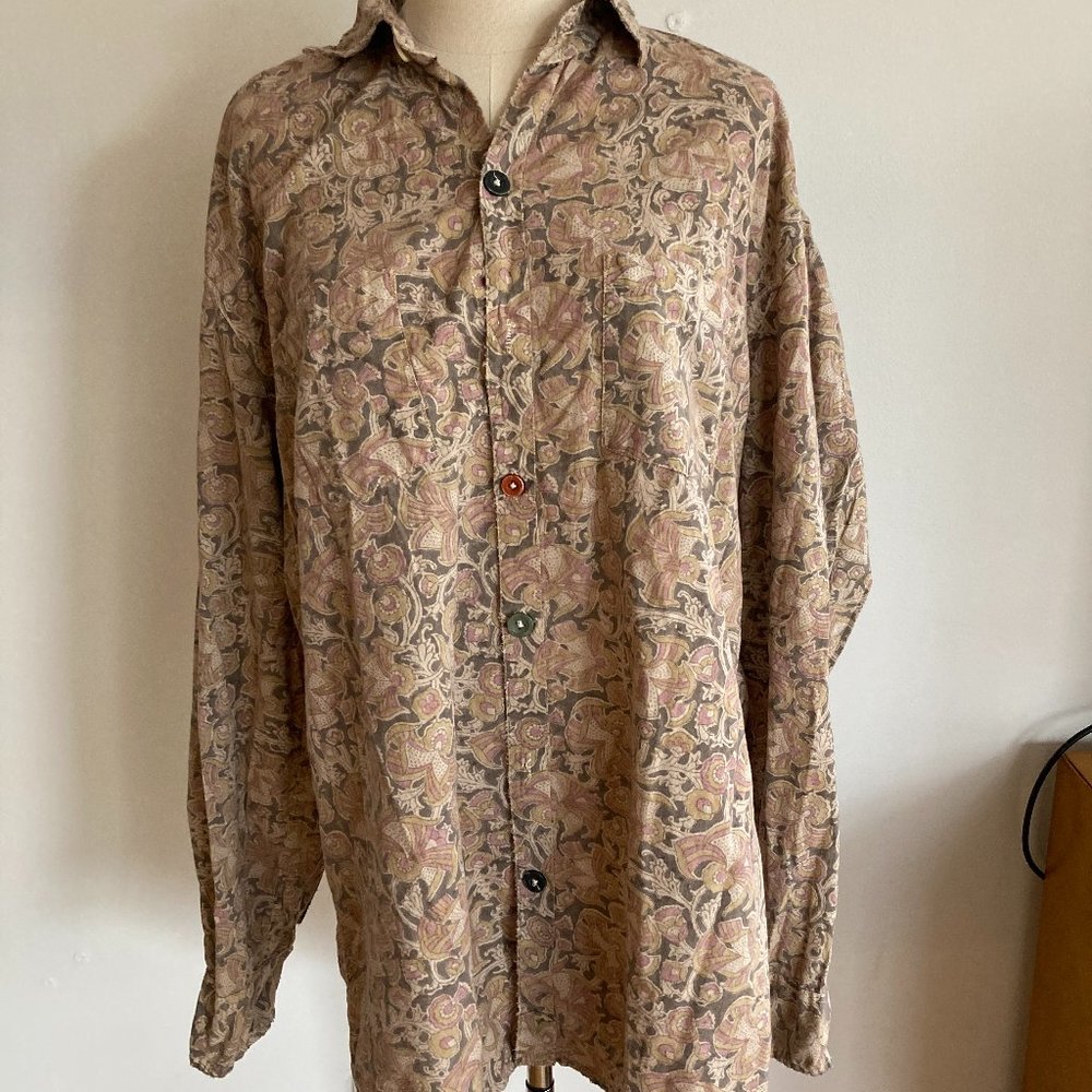 MAGNOLIA PEARL Button Down in Floral print